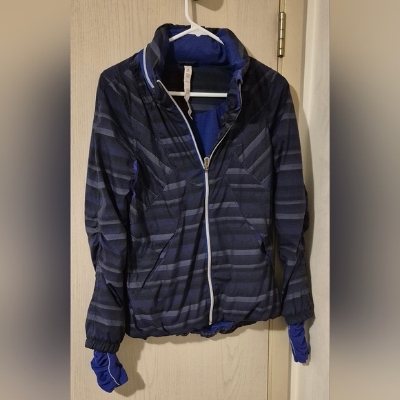 lululemon athletica Blue and Black Jacket - Picture 1 of 7